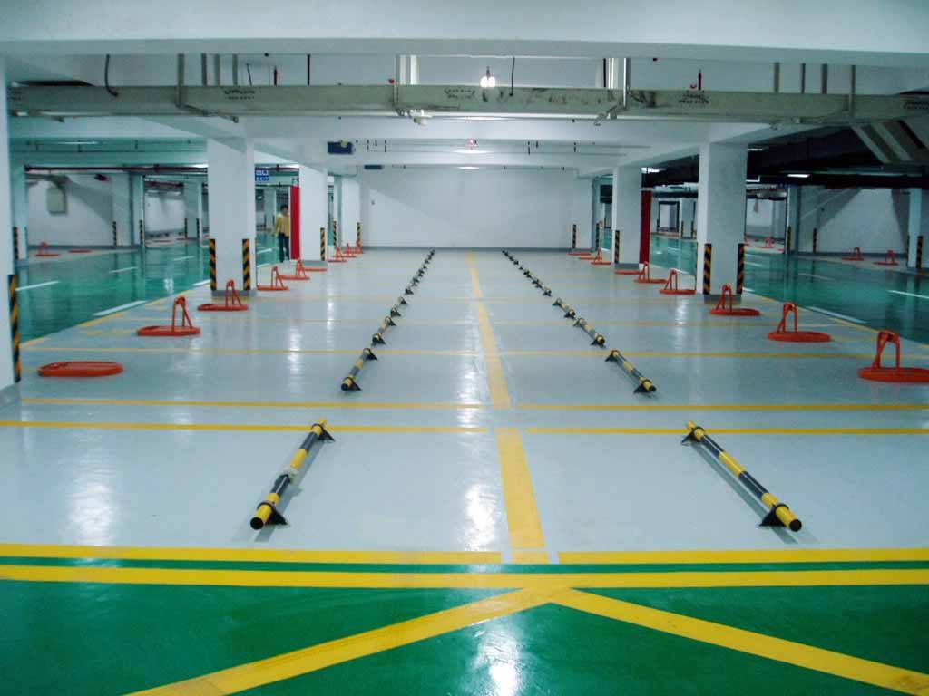 贵州停车场车位划线厂家|地下车库划线厂家价格 